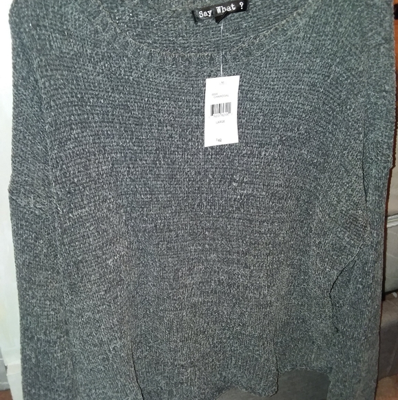 Say What? Sweater - Picture 7 of 8